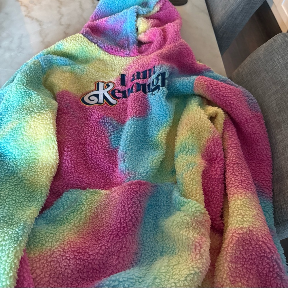 Barbie Multicolor Fleece Jacket for Kids